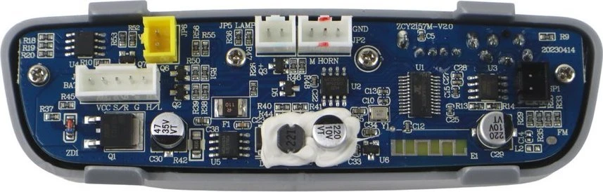 XMX623 valdymo plokštės detalus vaizdas