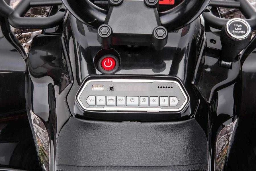 Lean Cars Vaikiškas elektrinis keturratis UFM JS009, juodas
