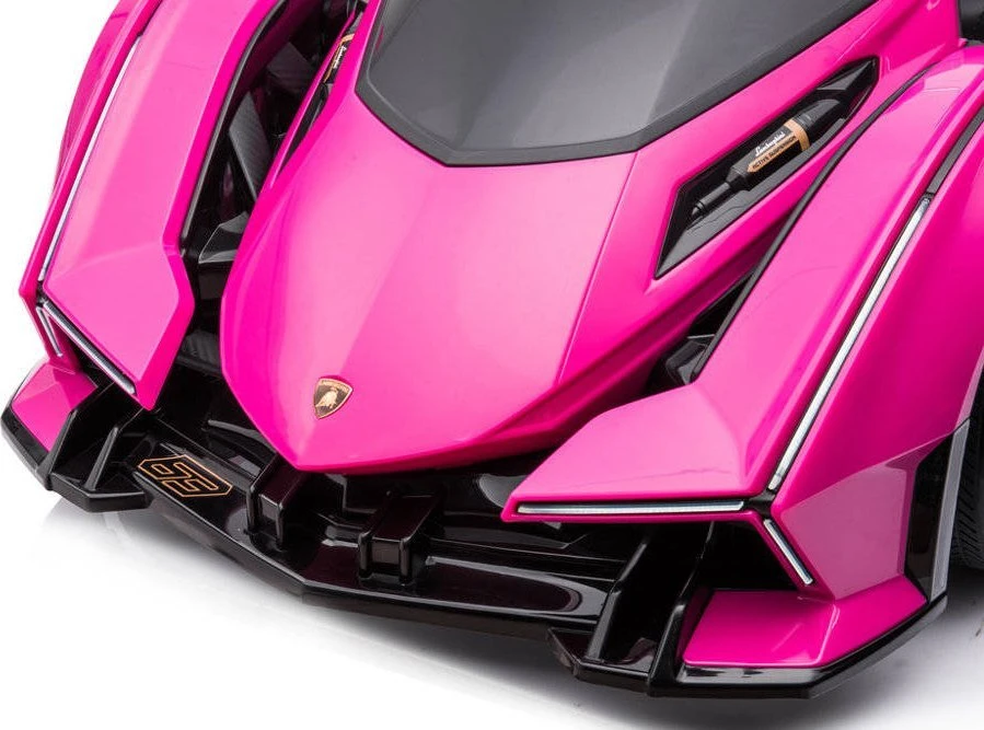 Lean Cars Vienvietis elektromobilis vaikams Lamborghini GT HL528, rožinis