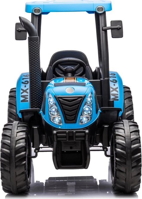 Elektromobilis traktorius Lean cars , mėlynas