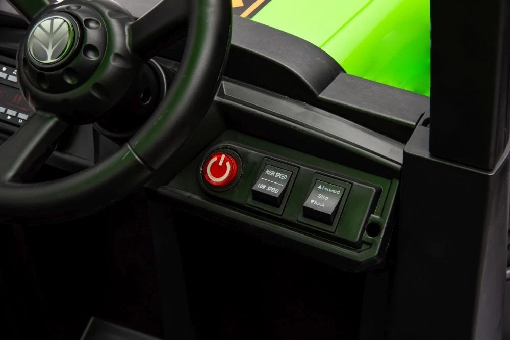 Elektrinis traktorius Lean cars , žalias