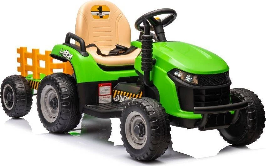 Lean Cars Akumuliatorinis traktorius BBH-030, žalias