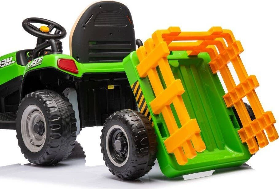Lean Cars Akumuliatorinis traktorius BBH-030, žalias