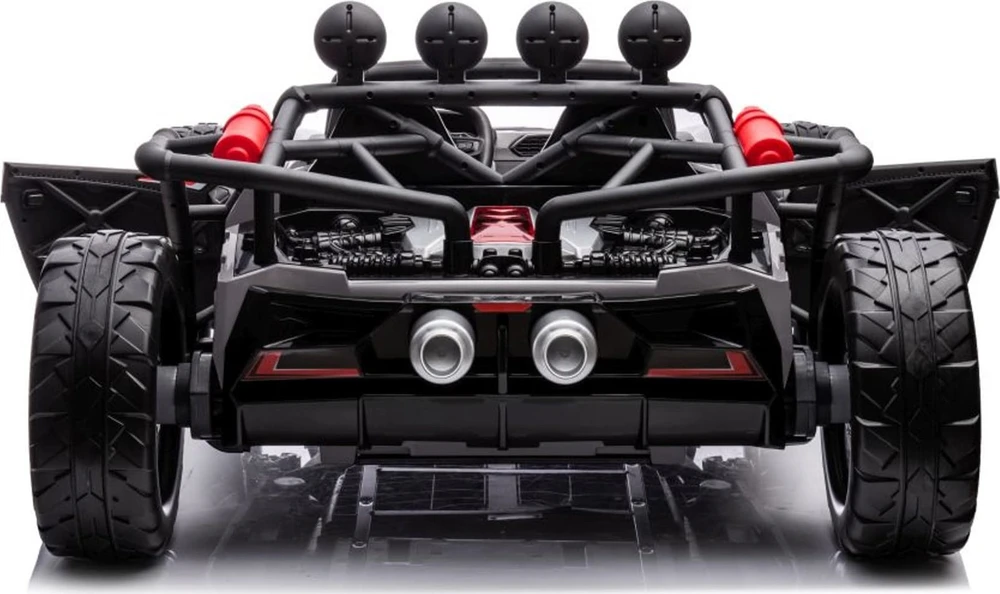 Vaikiškas elektrinis visureigis LEAN CARS JS3168, pilkas