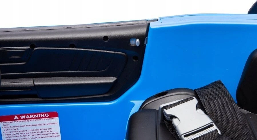 Lean Cars Lean Toys Elektromobilis vaikams Ford Mustang GT500 Shelby, Mėlynos spalvos