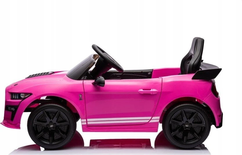 Lean Cars Lean Toys Elektromobilis vaikams Ford Mustang GT500 Shelby, Rožinės spalvos