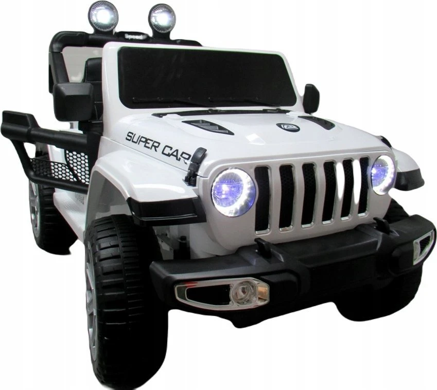 Lean Cars Vienvietis vaikiškas elektromobilis 4x4 LeanToys FT-938, baltas