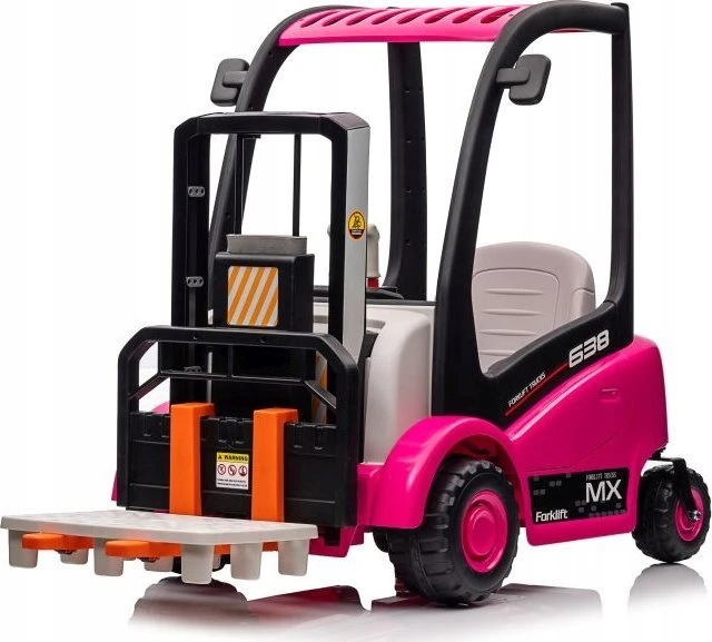 Lean Cars Akumuliatorinis krautuvas XMX638 Rožinis