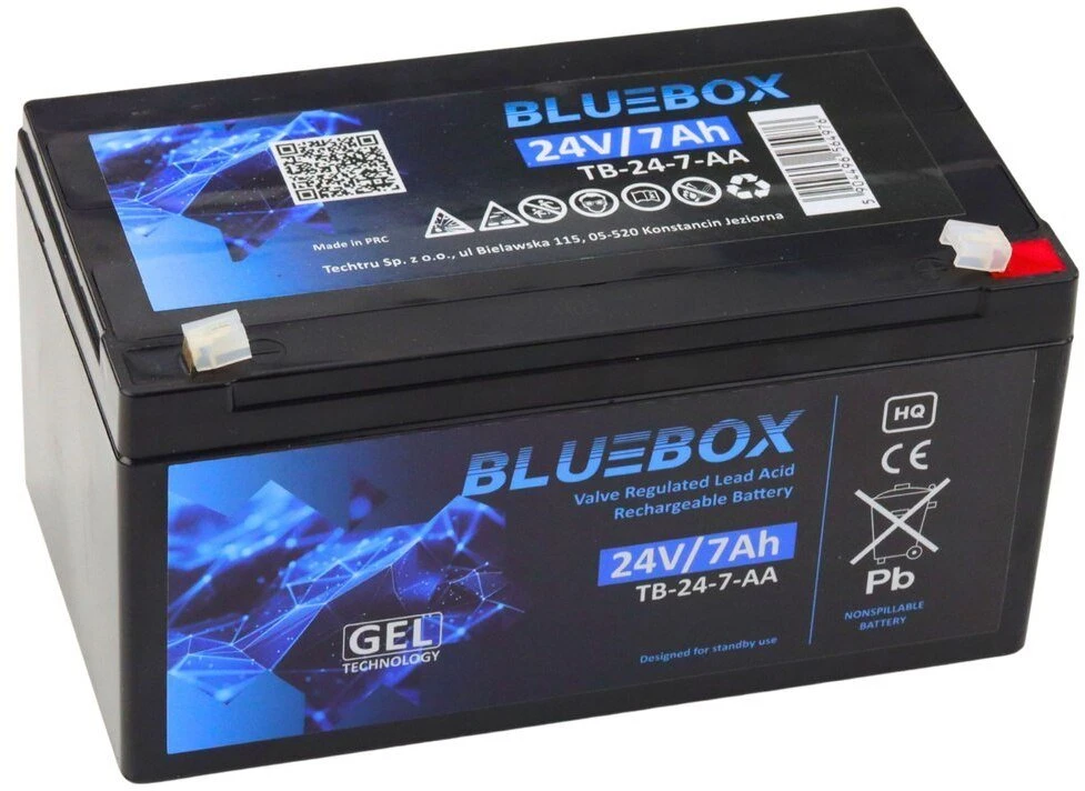Lean Cars Akumuliatorius BLUEBOX VRLA AGM 24V 7Ah