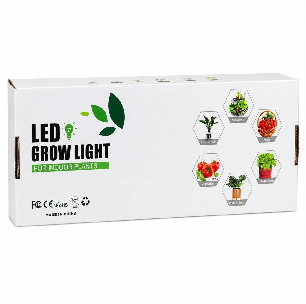 Lean Lampa LED lempa augalams auginti ir apšviesti, 4 dalių stovas, nuotolinio valdymo pultas