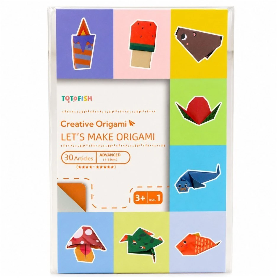 Lean Origami sąsiuvinis spalvotas 30 lapų