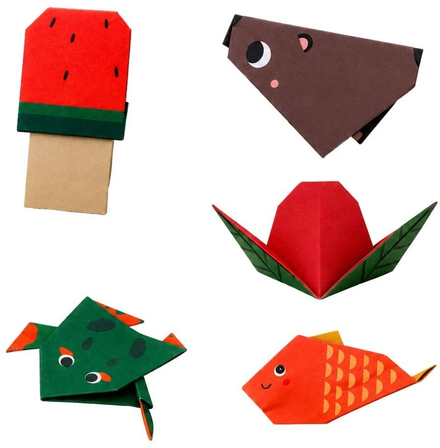 Lean Origami sąsiuvinis spalvotas 30 lapų