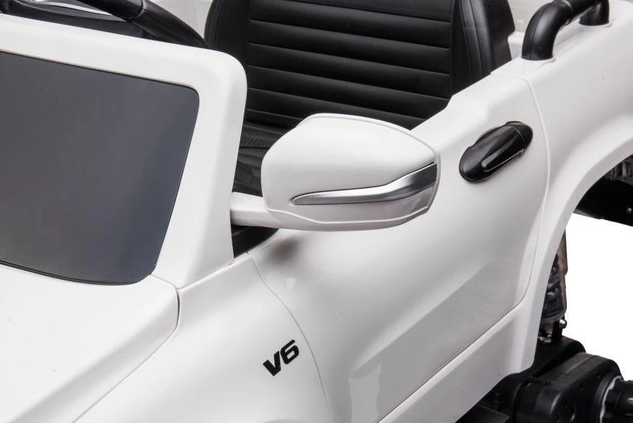 Lean Cars Vienvietis vaikiškas elektromobilis Mercedes DK-MT950 4x4, baltas