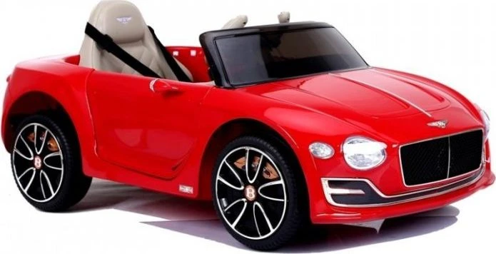 Lean Cars „Bentley“ raudonai dažytas akumuliatorinis automobilis