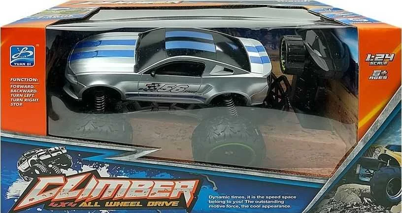 Lean Sport Auto Zdalnie Sterowane R/C Wysokie Koła Sidabrinė