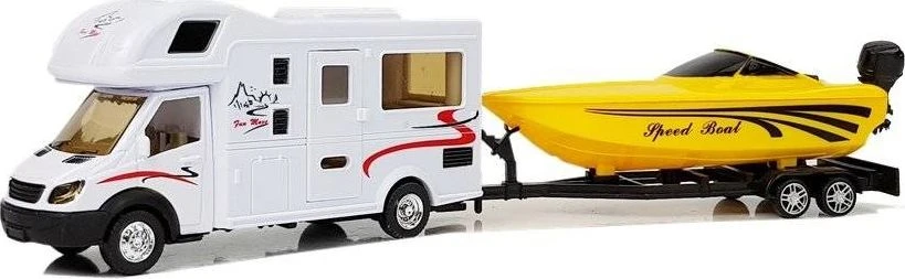 „Lean Sport“ kemperis su geltona motorine valtimi ir frikcine pavara 1:48 (7581)