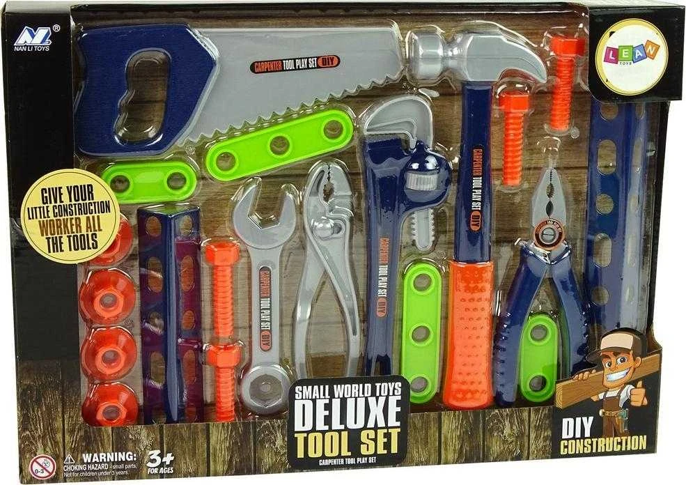 Žaislinis įrankių rinkinys berniukams Lean Toys