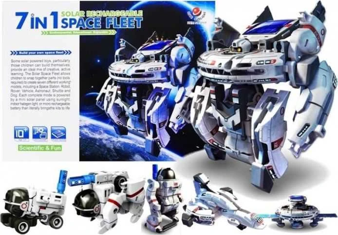 Lean Sport Robotas konstruktorius SOLAR SPACE FLEET 6*1