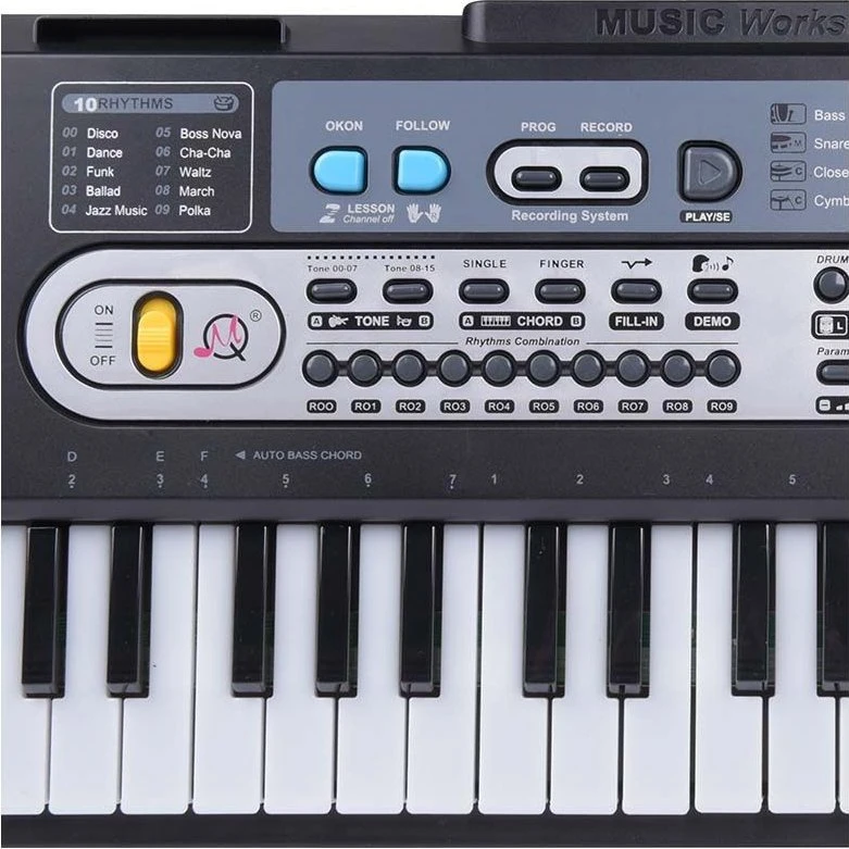 Vaikiškas sintezatorius MQ 6119 KEYBOARD