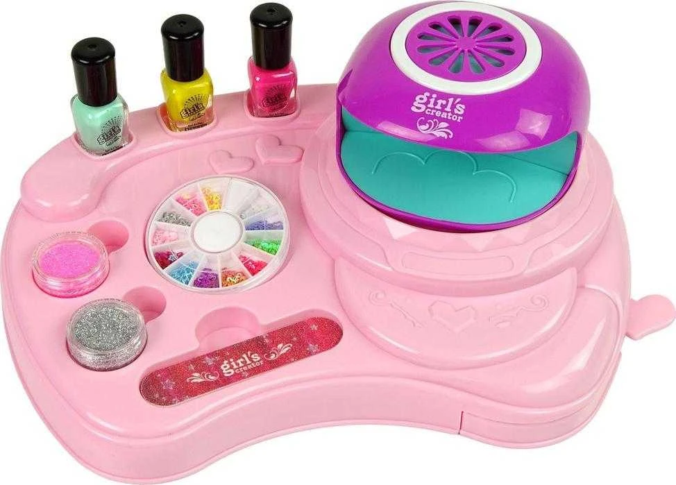 Lean Toys Vaikiškas nagų dažymo rinkinys