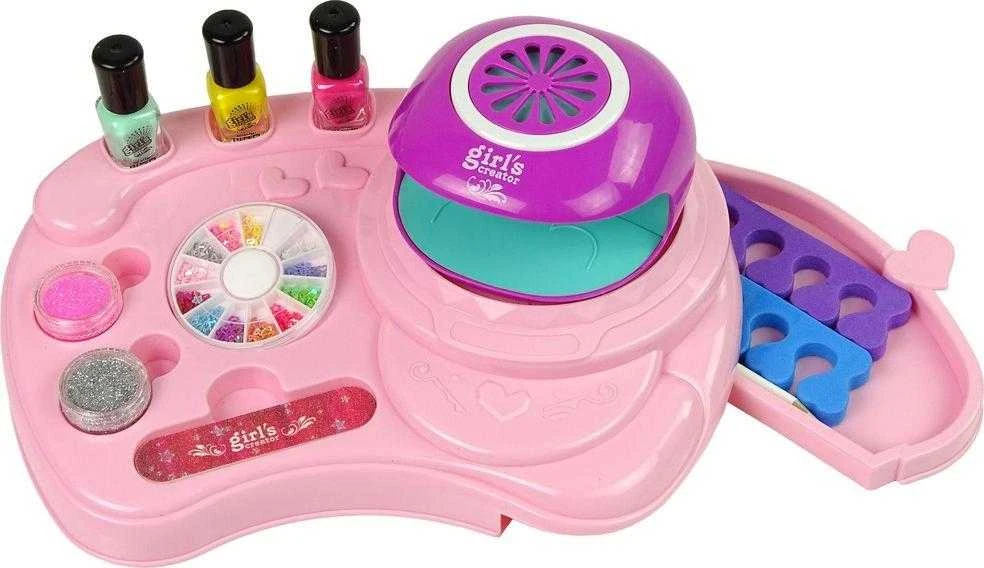 Lean Toys Vaikiškas nagų dažymo rinkinys