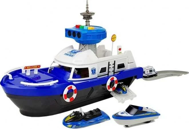 Lean Toys Šviesos ir garso efektai, Policijos kateris