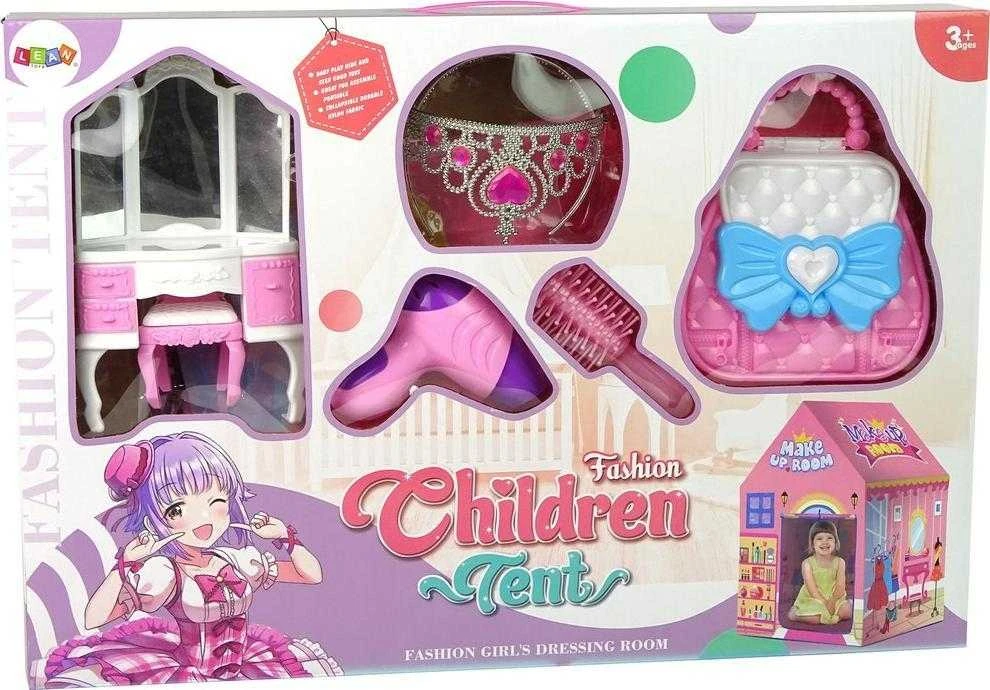 Palapinė mergaitėms Lean Toys Grožio salonas