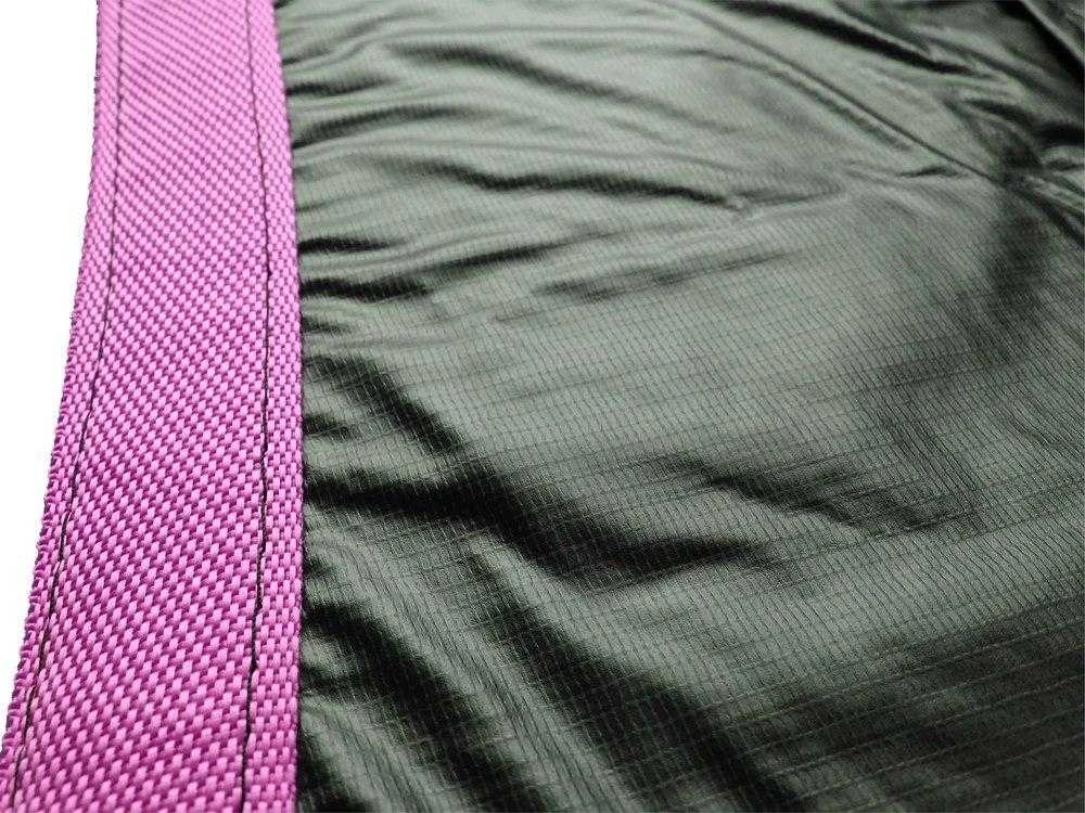 Batuto spyruoklių apsauga Lean Sport Max 183 cm, juoda/rožinė