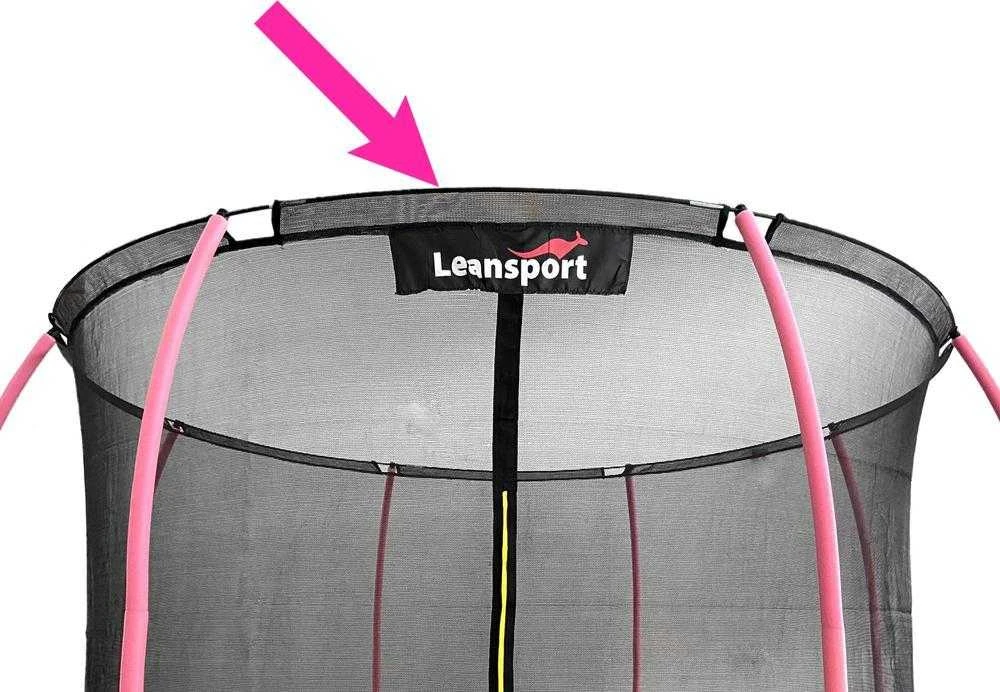 Lean Sport Viršutinis žiedas Sport Max 12 pėdų batutui