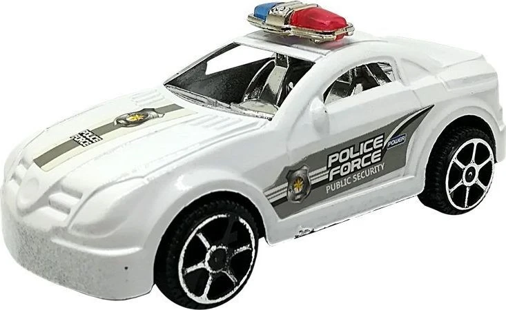 Policijos automobilių rinkinys Lean Toys