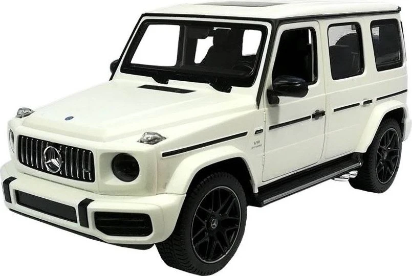Rastar Radijo bangomis valdoma mašinėlė Mercedes G63, balta