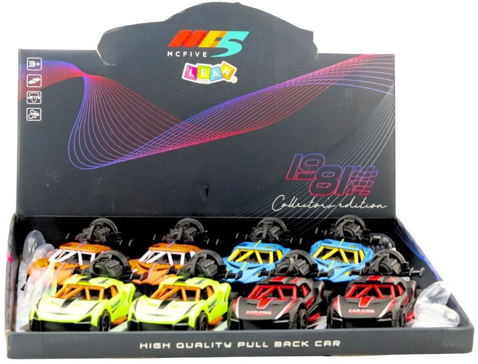 Lean Toys Sportinis automobilis su šviesų, garso ir dūmų efektais