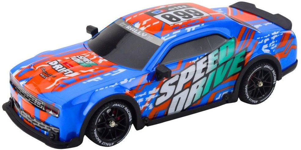 Lean Toys Nuotoliniu būdu valdomas sportinis automobilis su šviesos efektais ir dreifo funkcija