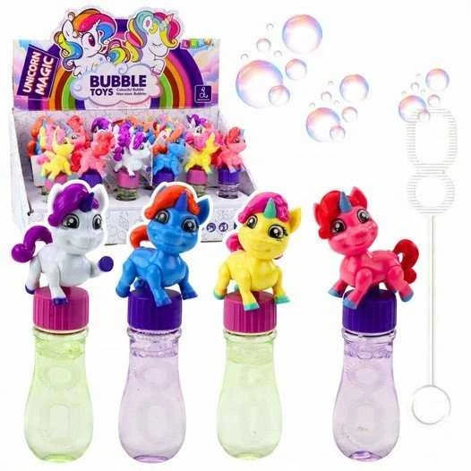 Lean Toys Muilo burbulai su vienaragiu, 14 cm