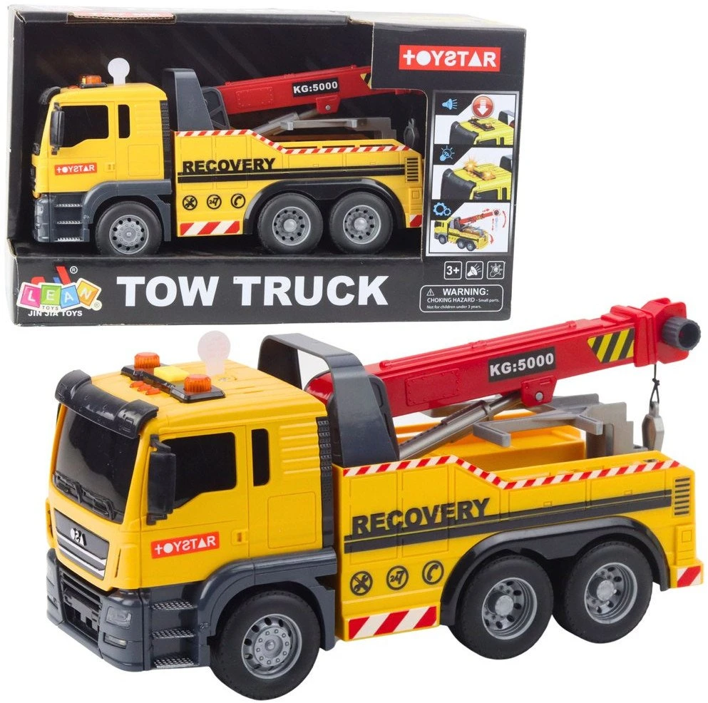 Lean Toys Kranas su Šviesomis ir Garsais
