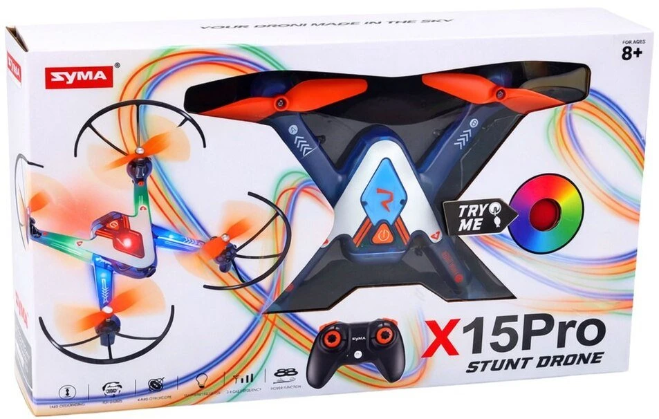 Lean Toys Dronas X15 Pro 16.5 × 15.5 cm