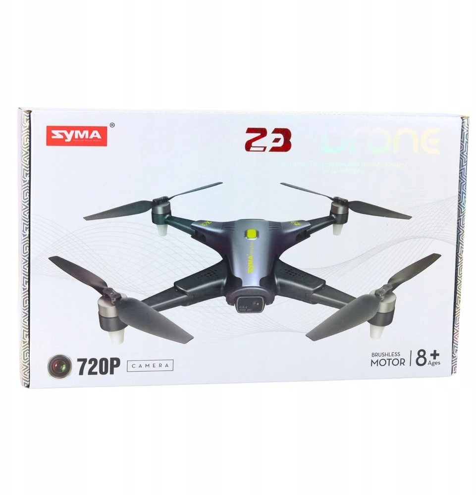 Lean Toys Dronas Syma Z3PRO su HD kamera ir Wi-Fi valdymu