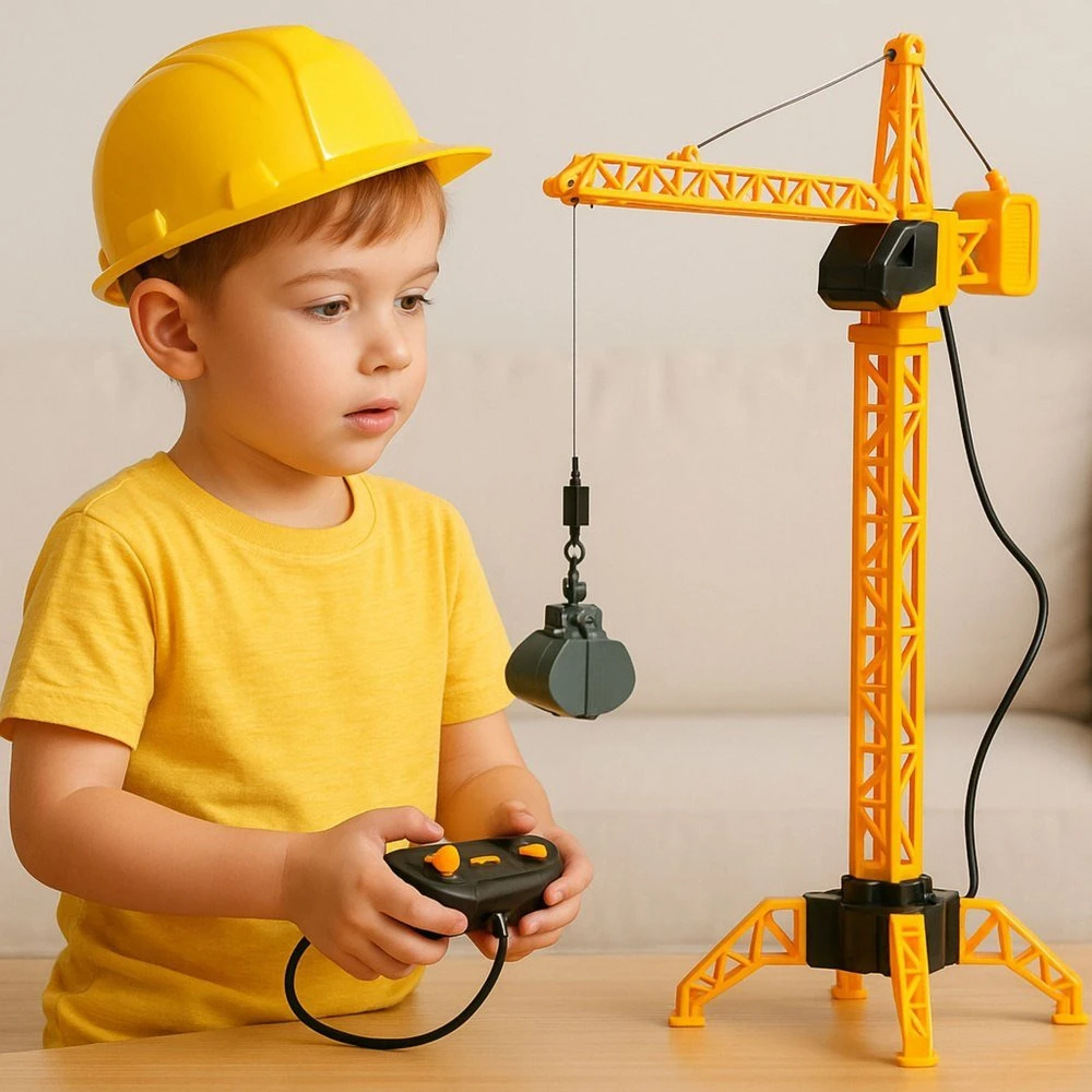 Lean Toys Nuotoliniu būdu valdomas kranas 71 cm