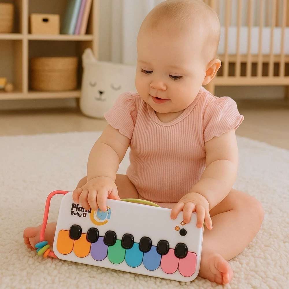 Lean Toys Vaikiškas muzikinis pianinas 25x10.5x3.5 cm