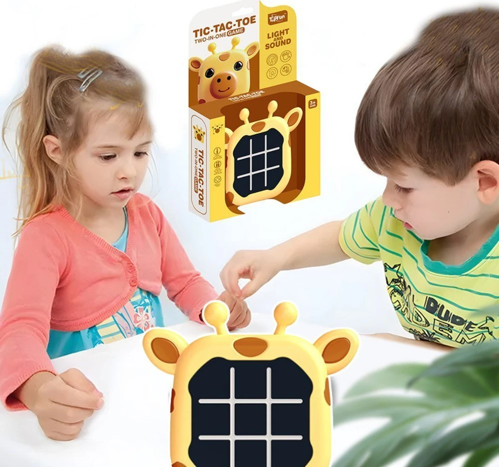 Lean Toys Elektroninis žaidimas „Žirafa 3in1“ vaikams ir šeimai