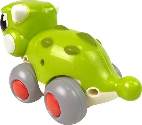 Lean Toys Dinozauras ant ratų Hola, žalias