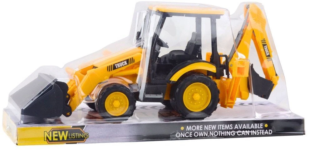 Lean Toys Žaislinis ekskavatorius su dviem kaušais 39.5x16.5x11.5 cm