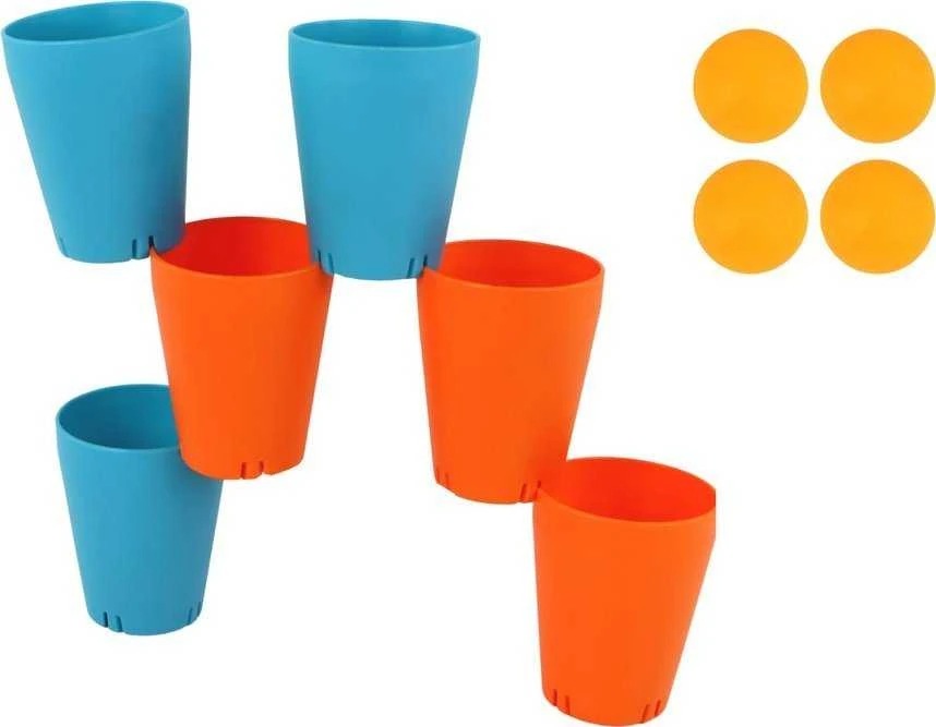 Jutiminis žaidimas dėlionė puodeliai 3in1 Lean toys, 16 d.