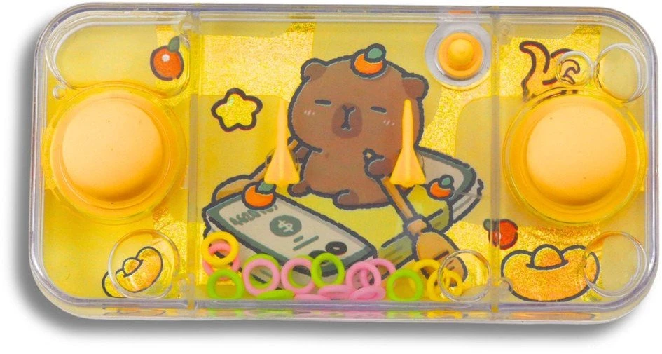 Lean Toys Vandens žaidimas vaikams kapibaros tema 12x6x2.5 cm