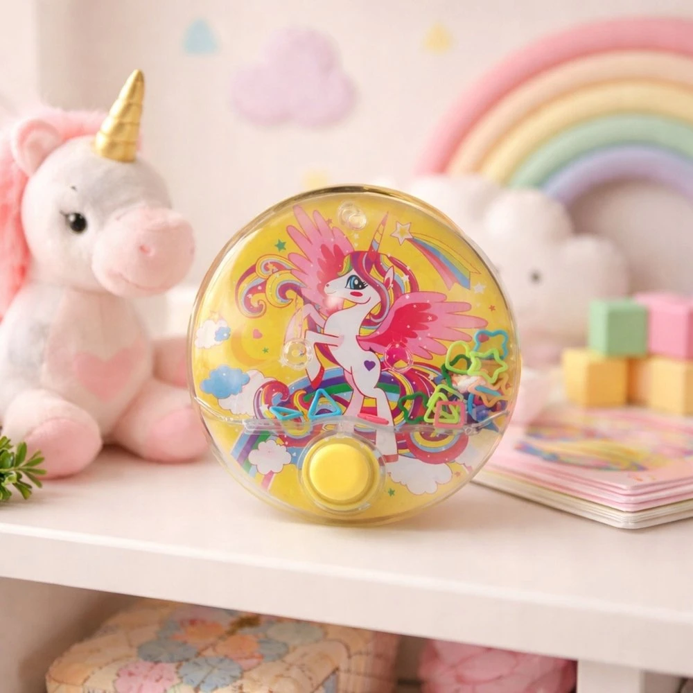 Lean Toys Vandens žaidimas vienaragių tema 10 cm