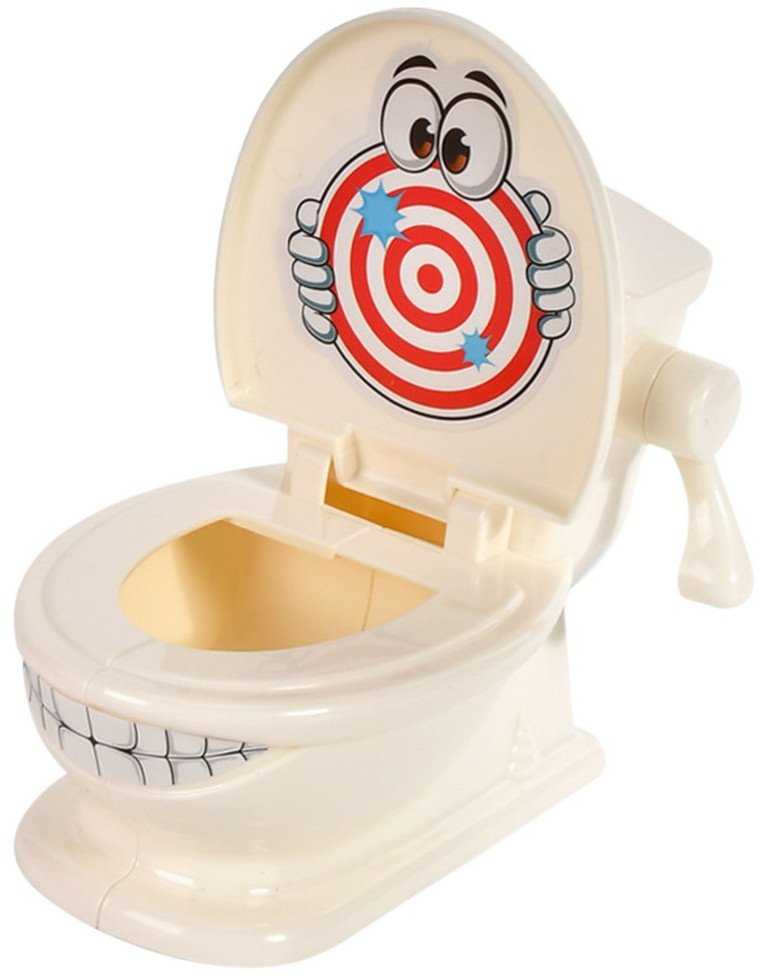 Lean Toys Interaktyvus žaidimas vaikams - tualeto katapulta
