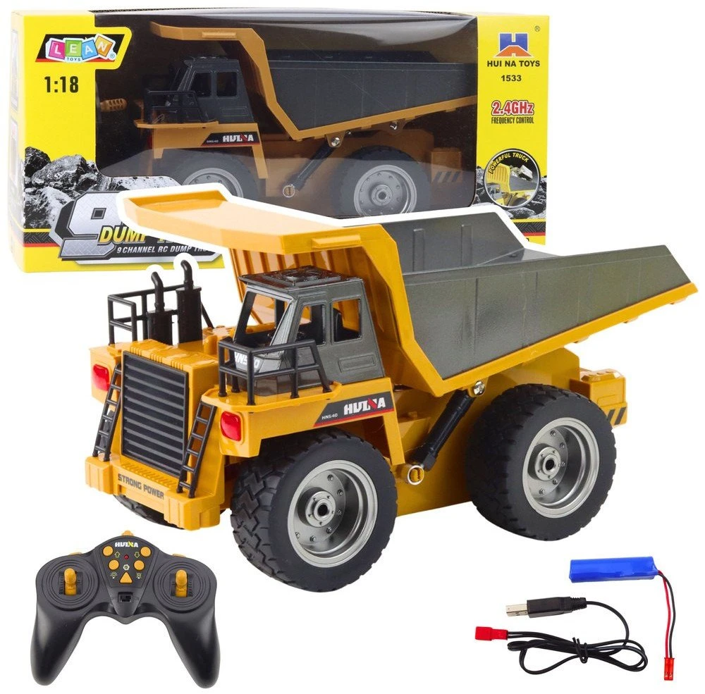 Huina 1533 9 kanalų RC savivartis 1:18
