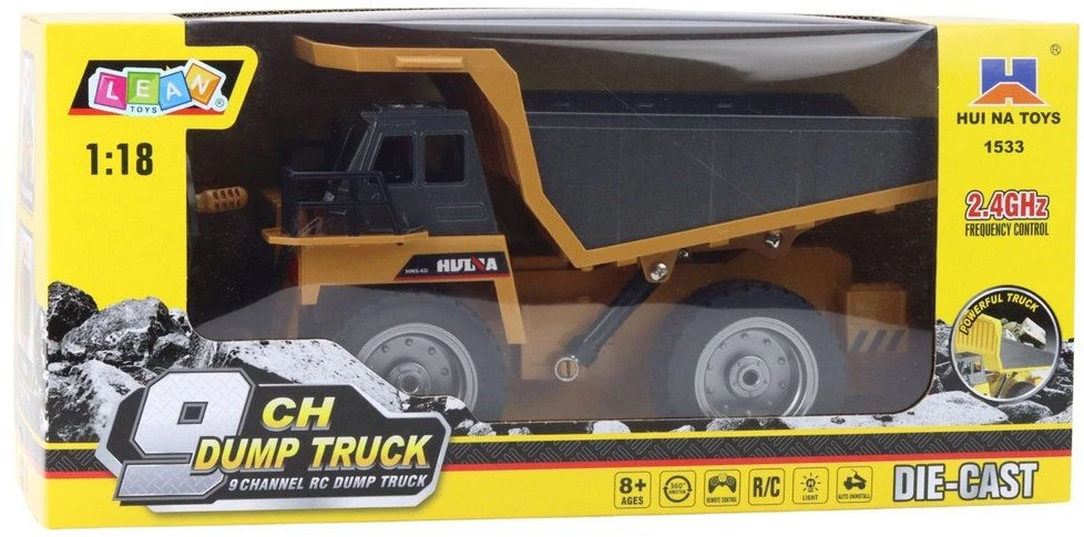 Huina 1533 9 kanalų RC savivartis 1:18