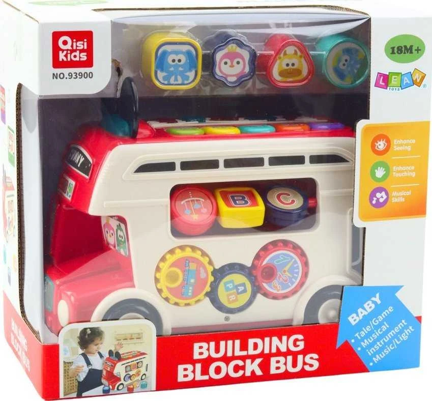Lean Toys Interaktyvus edukacinis autobusas
