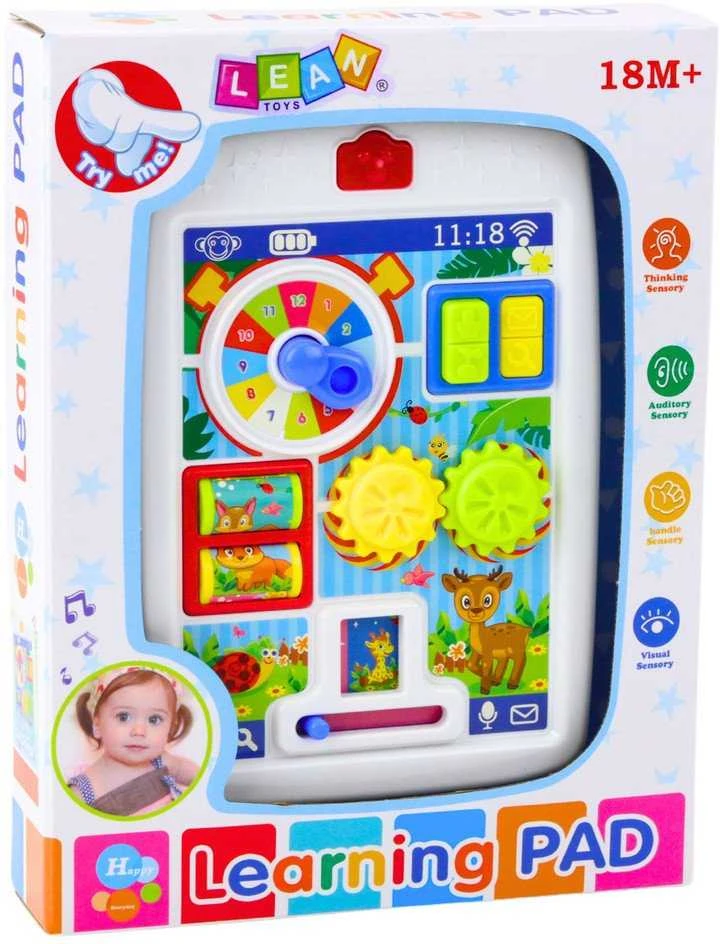 Lean Toys Interaktyvus edukacinis planšetinis žaislas